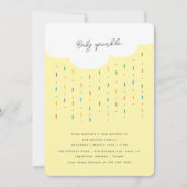Wolk & Candy Sprinkels Geel Baby Sprinkle Kaart (Voorkant)