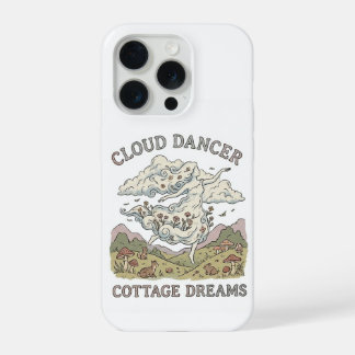 wolk die vredig en vrolijk danst iPhone 15 pro case