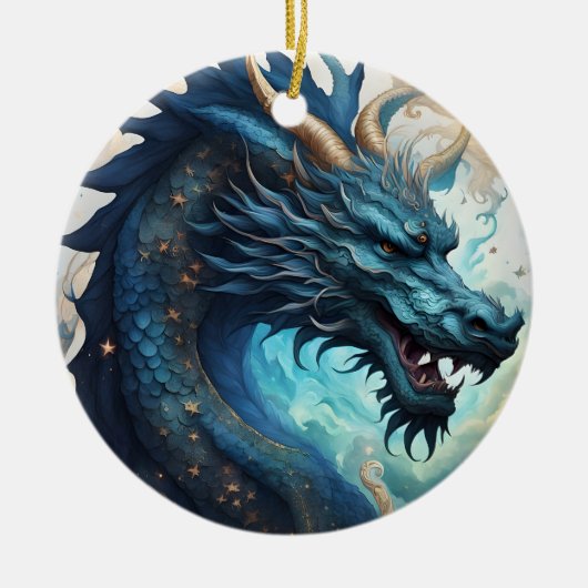 wolk draak ornament (Voorkant)