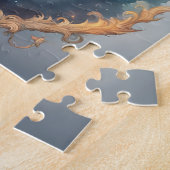 wolk draak puzzel  (Zijkant)