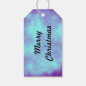 Wolk Effect – Paarse & Blauwe Cadeaubijsluiters Cadeaulabel (Achterkant)