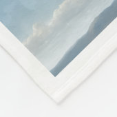 Wolk Gezicht Profiel Dekbed Fleece Deken (Hoek)