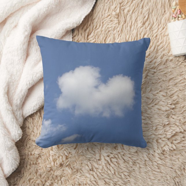 Wolk Hart Worp Kussen (Deken)