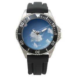 Wolk, in het licht horloge