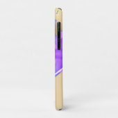 Wolk-kuste Sereniteit: Het Gouden Kant Monogram Case-Mate iPhone Case (Achterkant/links)