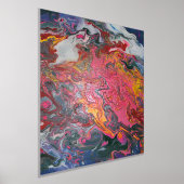 wolk lava wervelverf folie afdrukken (Laagn)