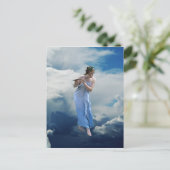 Wolk magie briefkaart (Staand voorkant)