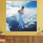 Wolk magie canvas afdruk (Insitu (Woonkamer))