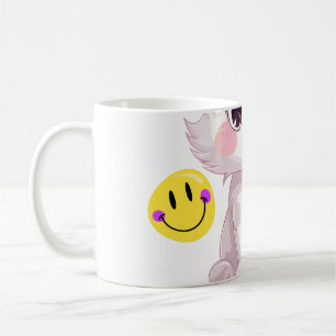 "Wolk Met Pootjes Cute Fluffy Kat Mok" Koffiemok