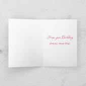 Wolk Negen de Kaart van de Verjaardag (Binnen)