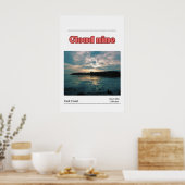 Wolk negen poster (Keuken)