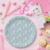 Wolk Patroon Papieren Bordje (Feest)
