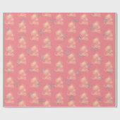 wolk, sneeuwvlok inpakkend document cadeaupapier (Vlak)