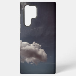 Wolk, tegen een nevelige lucht samsung galaxy hoesje