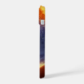 Wolk van waterstofgas van Exoplanet GJ 3470b iPhone 15 Case (Linkerkant)