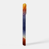 Wolk van waterstofgas van Exoplanet GJ 3470b iPhone 15 Case (Rechterkant)