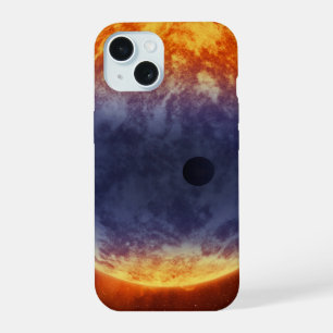Wolk van waterstofgas van Exoplanet GJ 3470b iPhone 15 Case