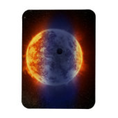 Wolk van waterstofgas van Exoplanet GJ 3470b Magneet (Verticaal)