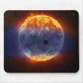 Wolk van waterstofgas van Exoplanet GJ 3470b Muismat (Voorkant)