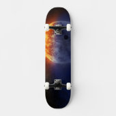 Wolk van waterstofgas van Exoplanet GJ 3470b Persoonlijk Skateboard (Voorkant)
