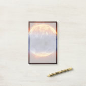 Wolk van waterstofgas van Exoplanet GJ 3470b Post-it® Notes (Op bureau)
