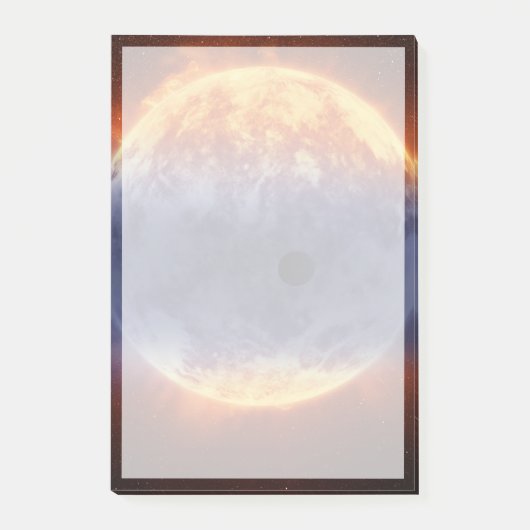 Wolk van waterstofgas van Exoplanet GJ 3470b Post-it® Notes (Voorkant)