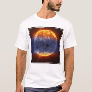 Wolk van waterstofgas van Exoplanet GJ 3470b T-shirt