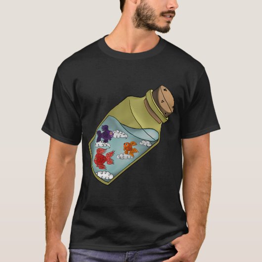 Wolk Vis T-shirt (Voorkant)