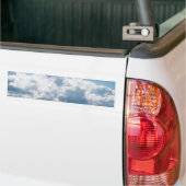 wolken-388922 BEAUTIFUL SKY NATUUR BLAUW WITTE CLO Bumpersticker (Op Truck)
