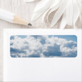 wolken-388922 BEAUTIFUL SKY NATUUR BLAUW WITTE CLO Etiket (Insitu)