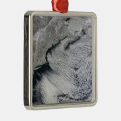 Wolken aan de overzijde van de kusten van de Noord Metalen Ornament (Rechts)