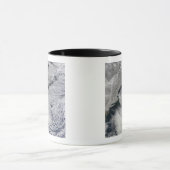 Wolken aan de overzijde van de kusten van de Noord Mok (Midden)