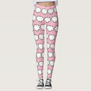 Wolken aan touwtjes leggings