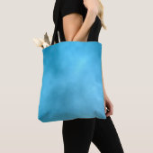 Wolken achtergrond, viewen, vuile textuur tote bag (Dichtbij)