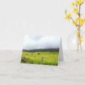 Wolken afnemen op grasland kaart (Gele Bloem)