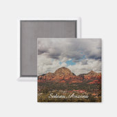 Wolken als ze naar Sedona rollen Magneet (Voorkant / Achterkant)