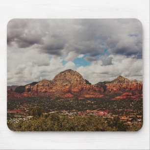 Wolken als ze naar Sedona rollen Muismat