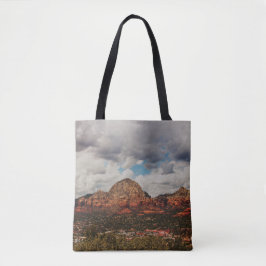Wolken als ze naar Sedona rollen Tote Bag