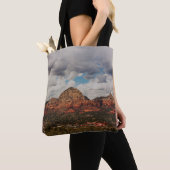 Wolken als ze naar Sedona rollen Tote Bag (Dichtbij)