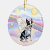 Wolken - Australian Cattle Dog Keramisch Ornament (Links)
