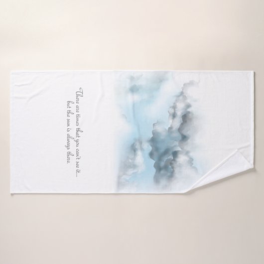 Wolken badhanddoek (Badhanddoek)