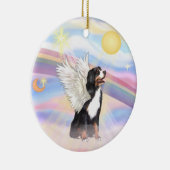 Wolken - Bernese Mountain Dog Keramisch Ornament (Rechts)