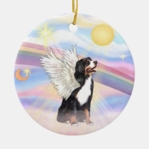 Wolken - Bernese Mountain Dog Keramisch Ornament