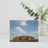 Wolken bij Ayers Rock Briefkaart (Staand voorkant)