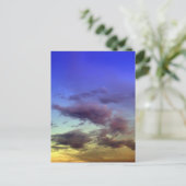 Wolken bij Sunset Briefkaarten (Staand voorkant)