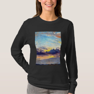 Wolken bij zonsondergang John Constable Romantiek  T-shirt