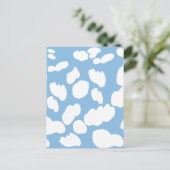 Wolken Blauwe lucht Wolken Briefkaart (Staand voorkant)