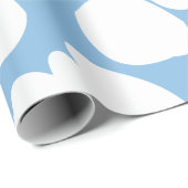 Wolken Blauwe lucht Wolken Cadeaupapier (Rol Hoek)