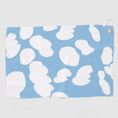 Wolken Blauwe lucht Wolken Golfhanddoek (Horizontaal)