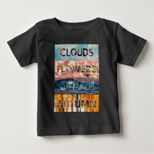Wolken Bloemen Oceaan Herfst – Natuur Woord Kunst